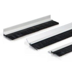 Abdichtbürsten mit Aluminiumprofil - Standardtypen